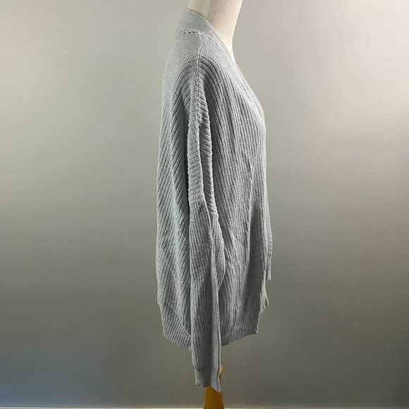 NWT ABOUND‎ Grey Knit Cardigan (XL) - Picture 4 of 7